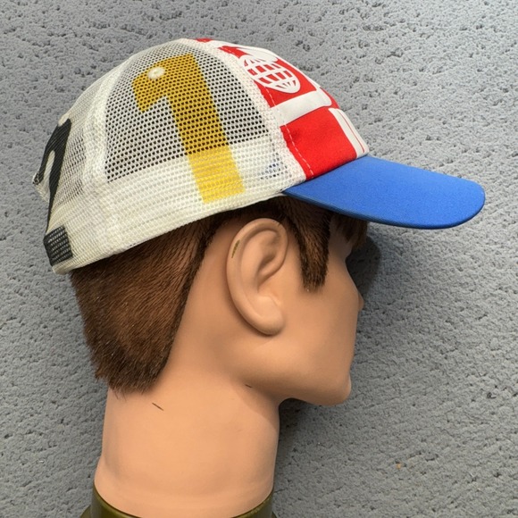 Disney Hat Cap Snapback Trucker Mesh Allover Graphic Walt Disney World Mickey - Picture 4 of 7